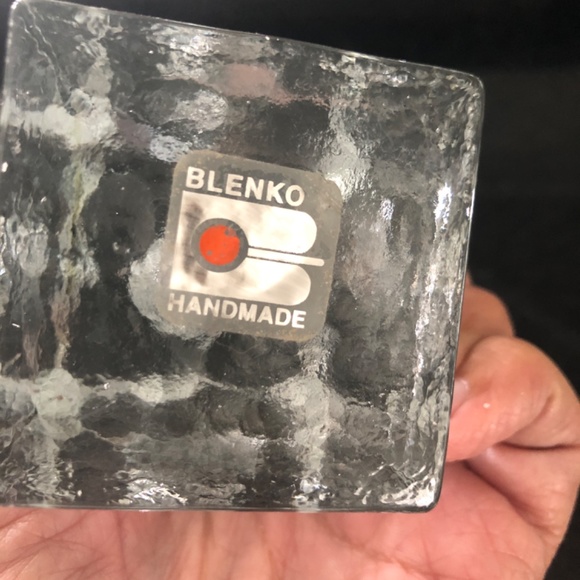 Stunning Blenko candle holder - Picture 2 of 3